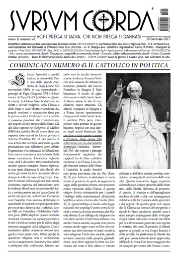 Papa Leone XIII, «Immortale Dei». Introduzione sulla vera civiltà e vera politica cattolica
