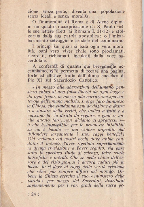 A Quei Preti - L'Anticlericalismo Confutato