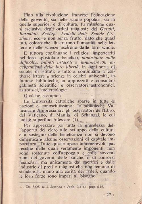 A Quei Preti - L'Anticlericalismo Confutato