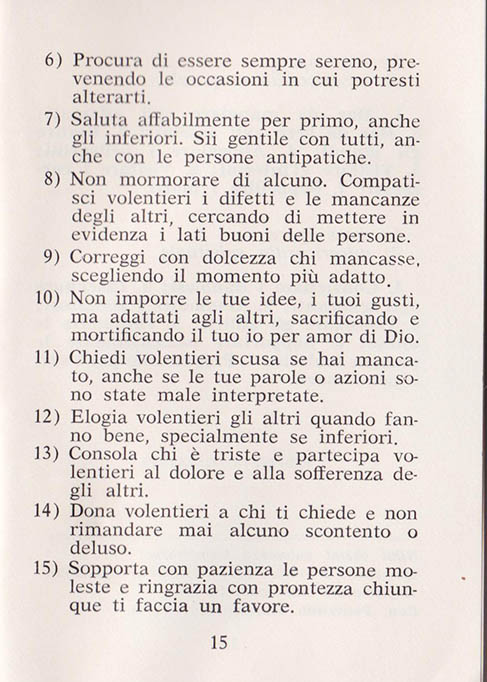 Le vere ricchezze della vita: La Carità