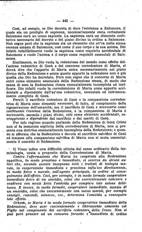 Teologia dogmatica. Maria Corredentrice (Bertetto SDB)