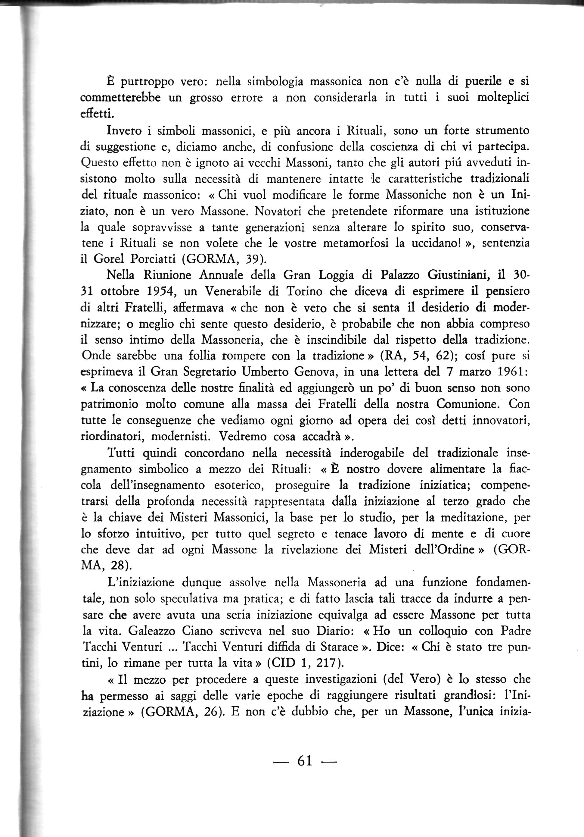 L’essenza della Massoneria: il naturalismo (F. Giantulli S.J.)