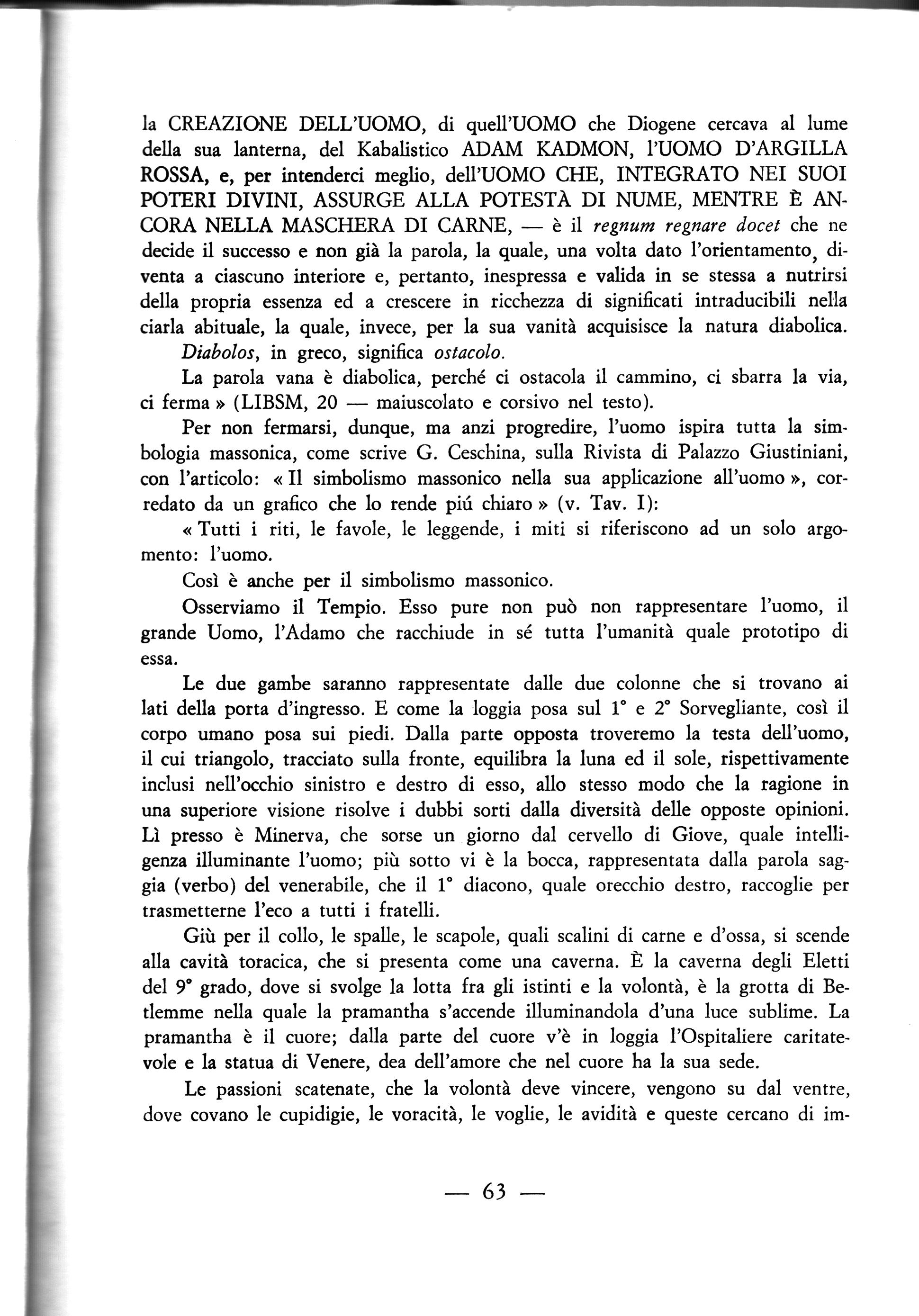 L’essenza della Massoneria: il naturalismo (F. Giantulli S.J.)