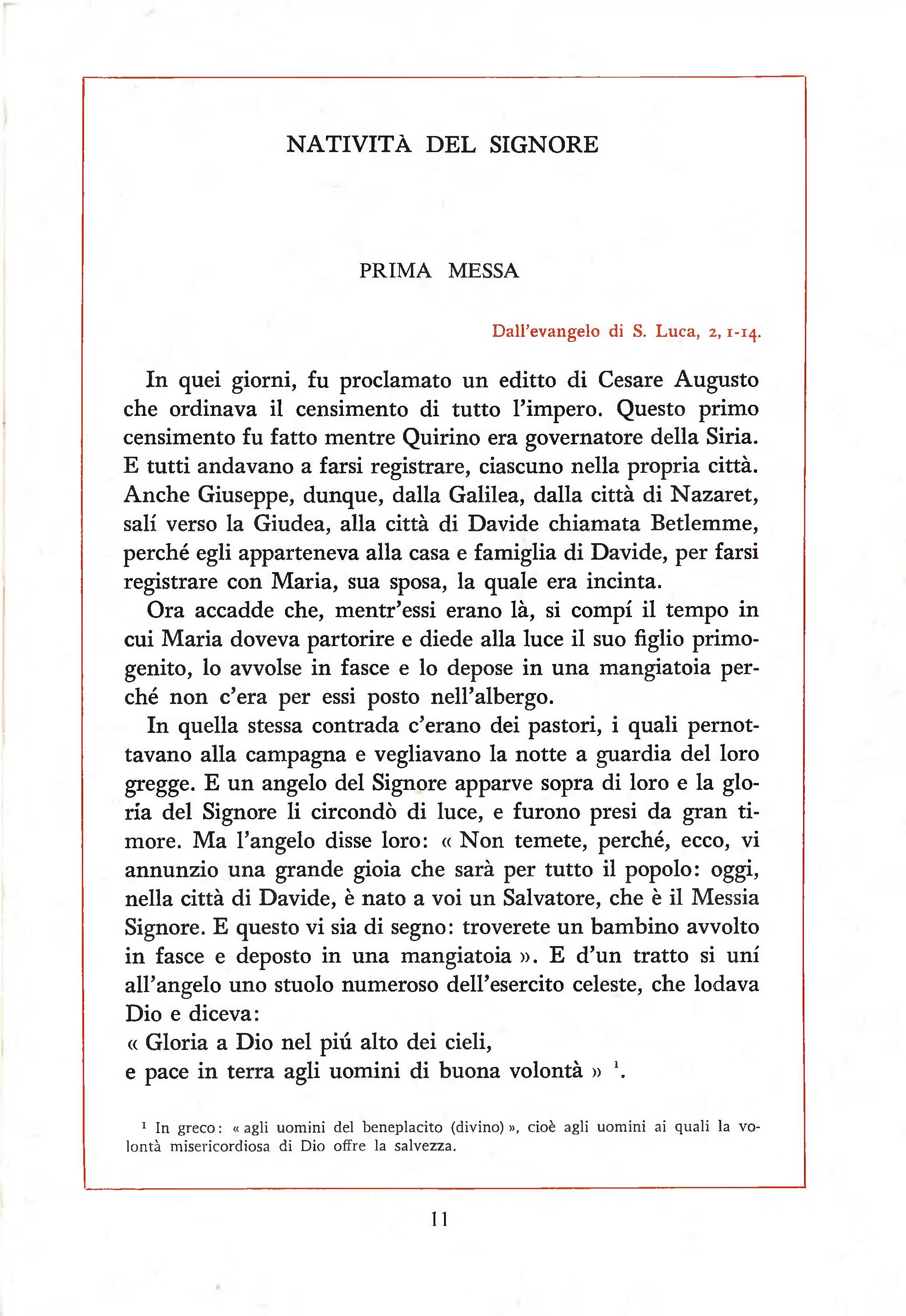 Vangelo Domenicale Mons Garofalo