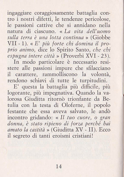 Le vere ricchezze della vita: La Fortezza