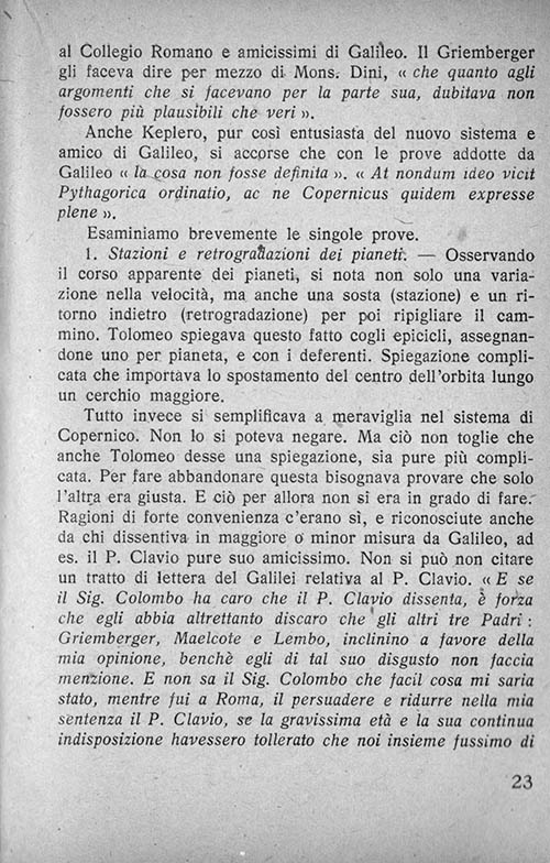 Galileo Galilei, la Chiesa e l’astronomia