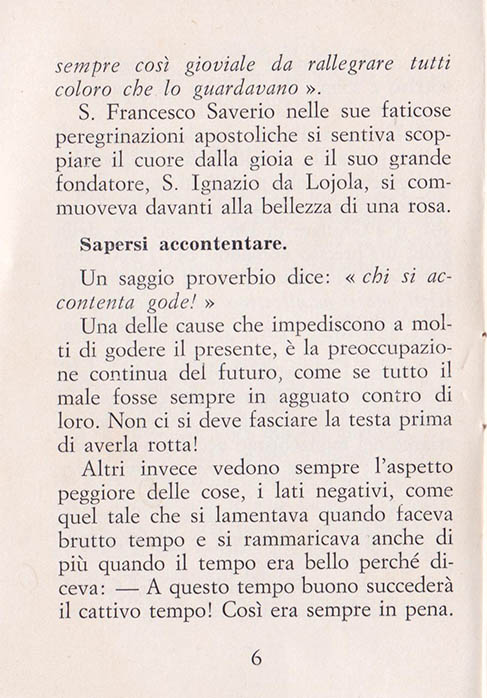 Le vere ricchezze della vita: La Gioia