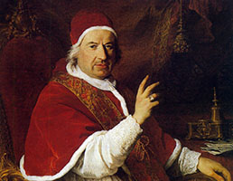Papa Benedetto XIV, Inter Caetera, sui Baccanali e sul Carnevale