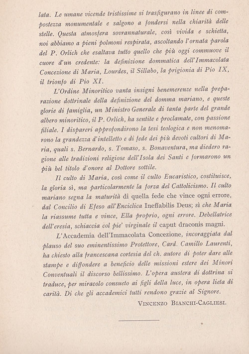 Pio IX e l’Immacolata. Commemorazione della Ineffabili Deus