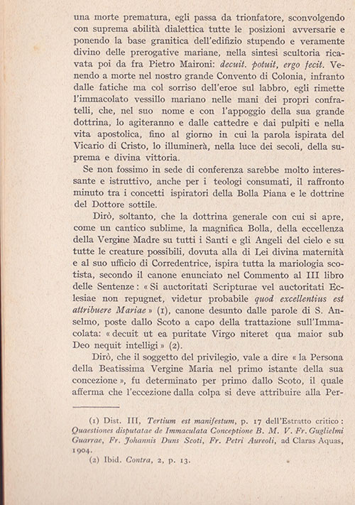 Pio IX e l’Immacolata. Commemorazione della Ineffabili Deus