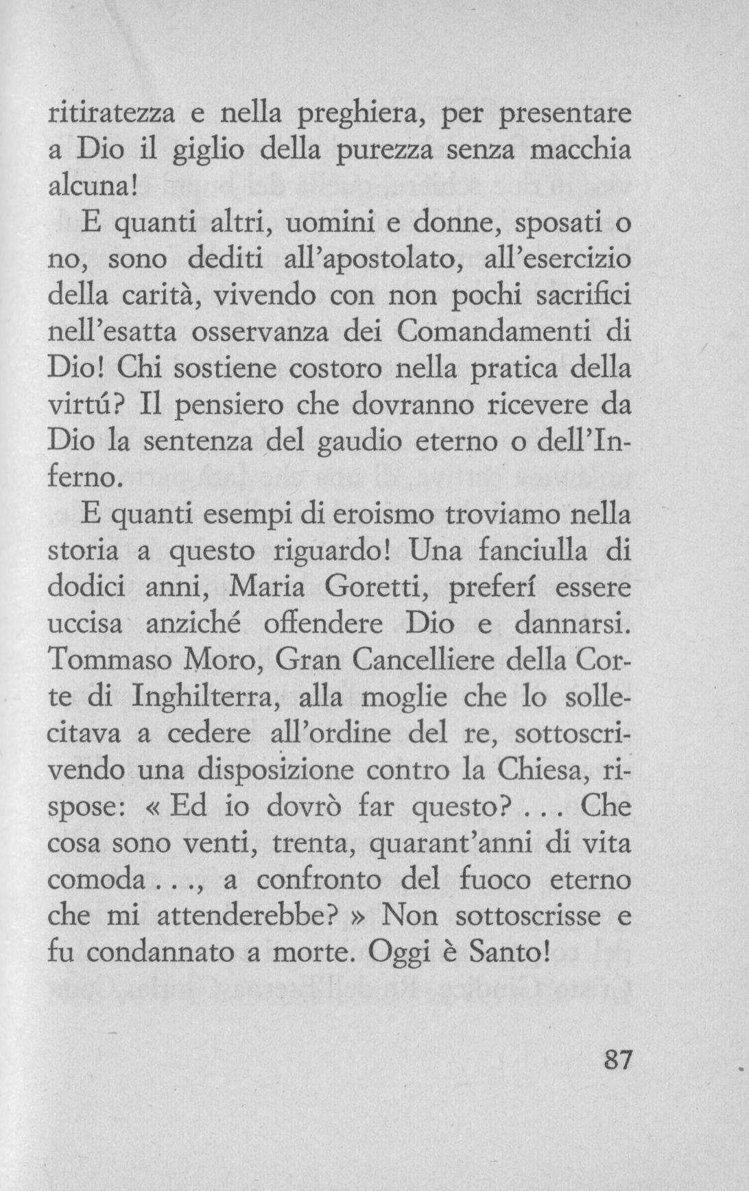 L'Inferno c'è - Sono dannata (di don G. Tomaselli)