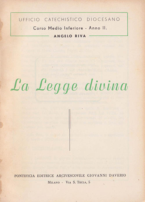 La Legge divina spiegata ai bambini (con illustrazioni ed esercizi)