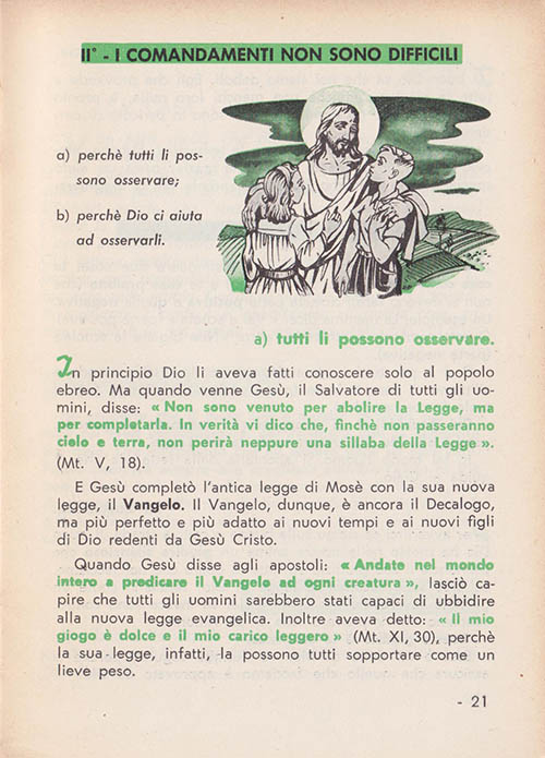 La Legge divina spiegata ai bambini (con illustrazioni ed esercizi)