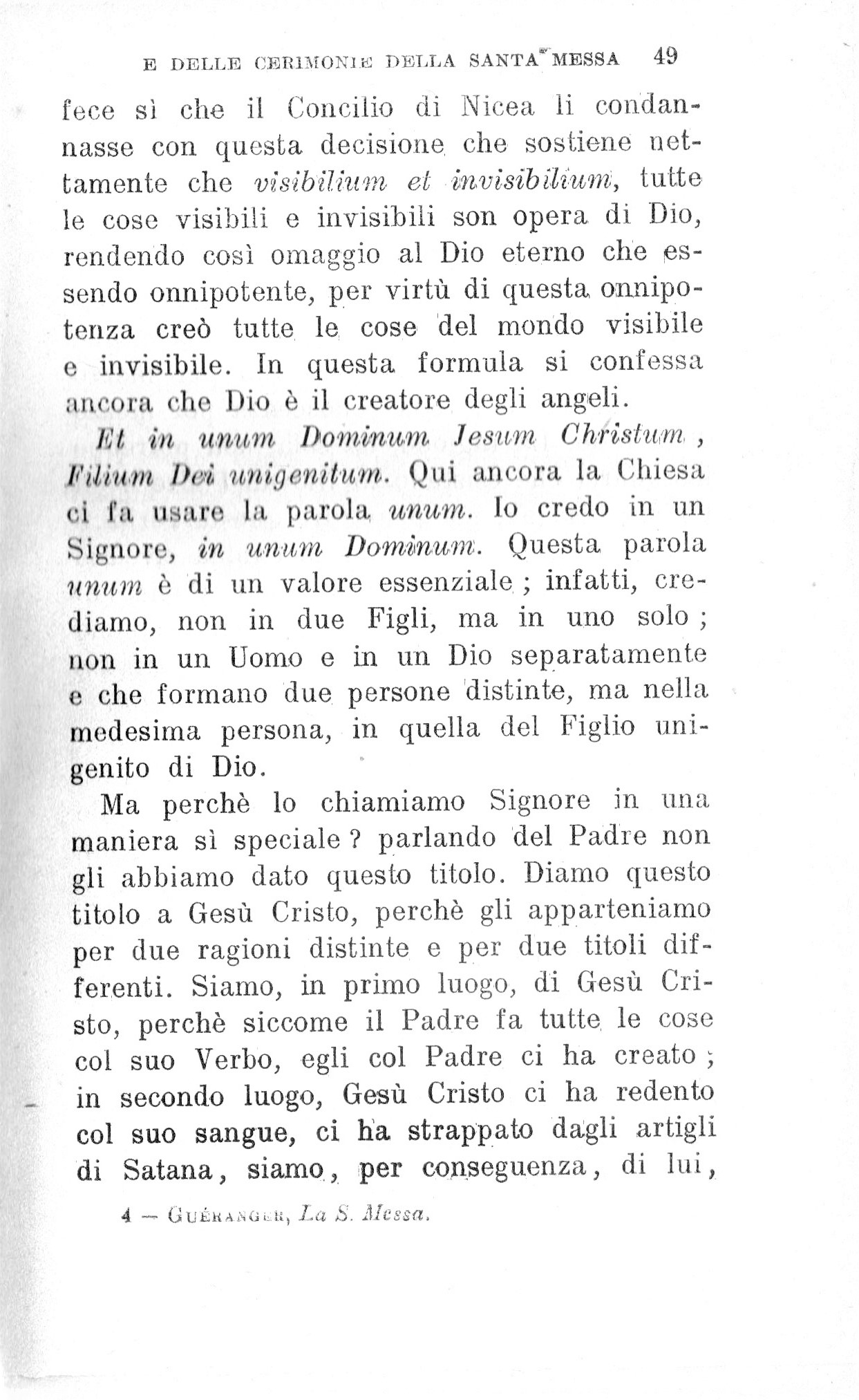 La Santa Messa spiegata da Don Prospero Guéranger