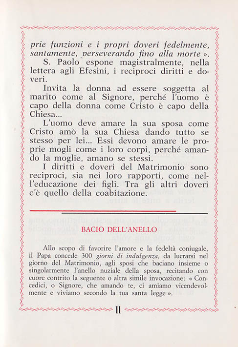 Libretto di Matrimonio 