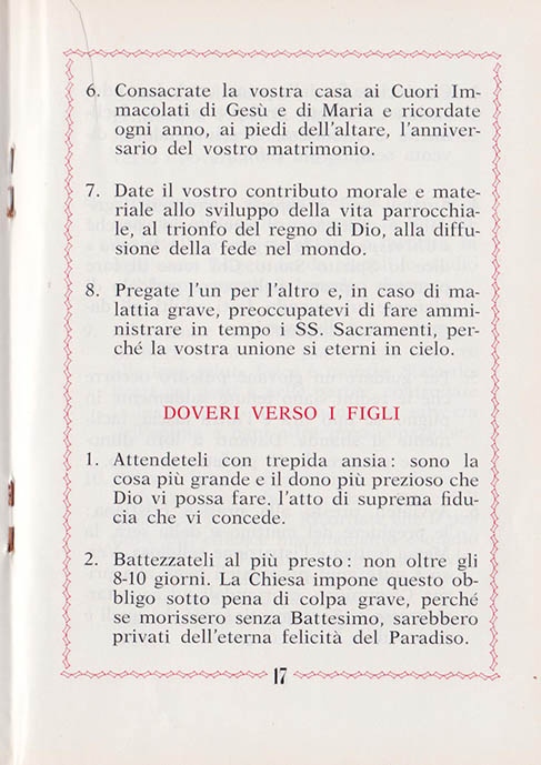 Libretto di Matrimonio 