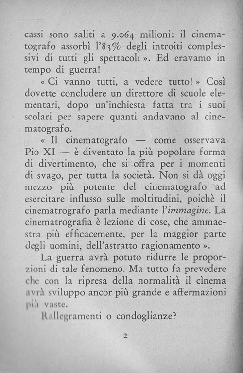 Luce Che Uccide  - Sua maestà il Cinematografo