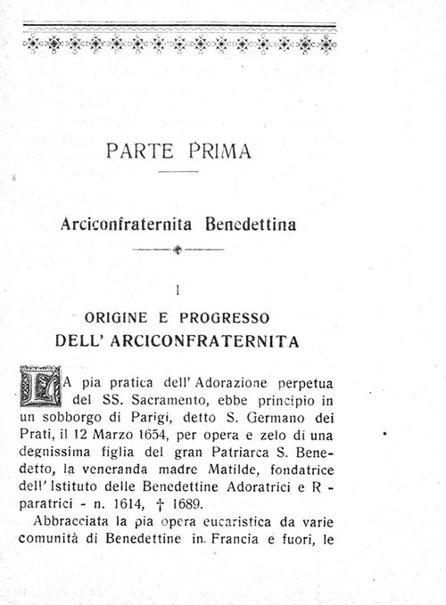 Manuale Arciconfraternita Subiaco