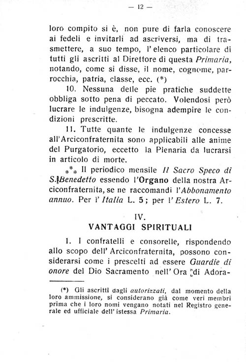 Manuale Arciconfraternita Subiaco