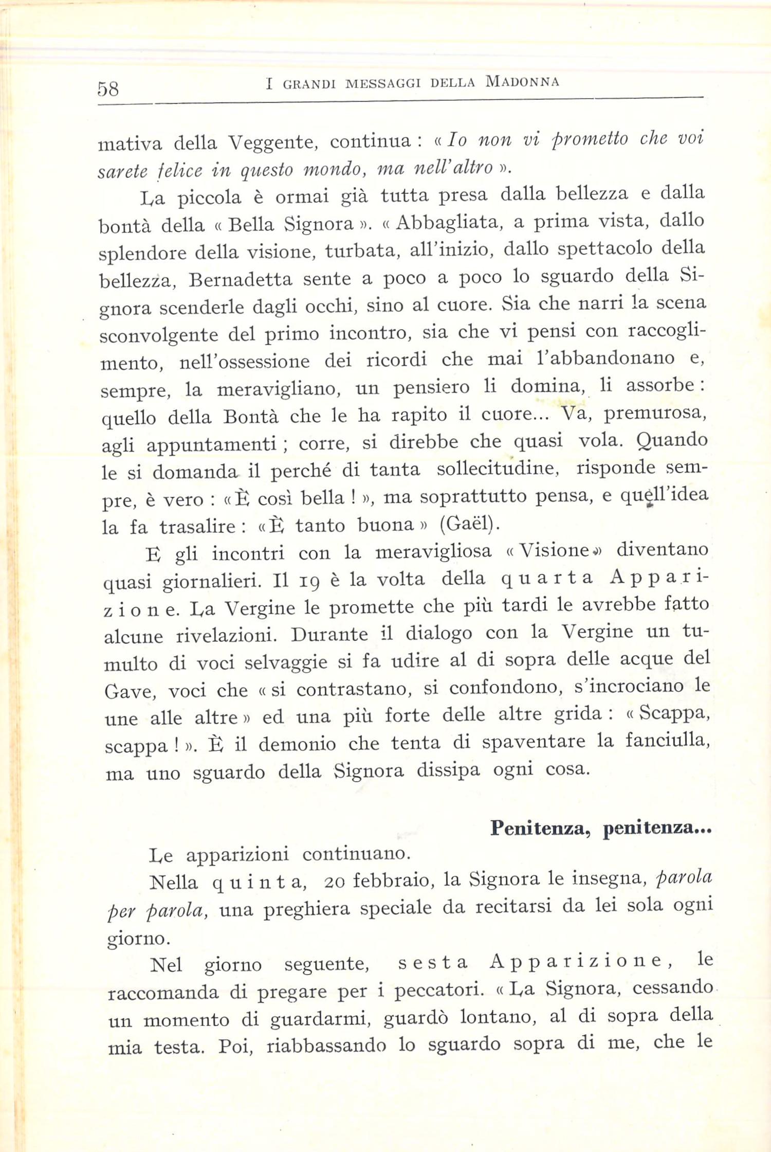 Messaggi della Vergine Maria