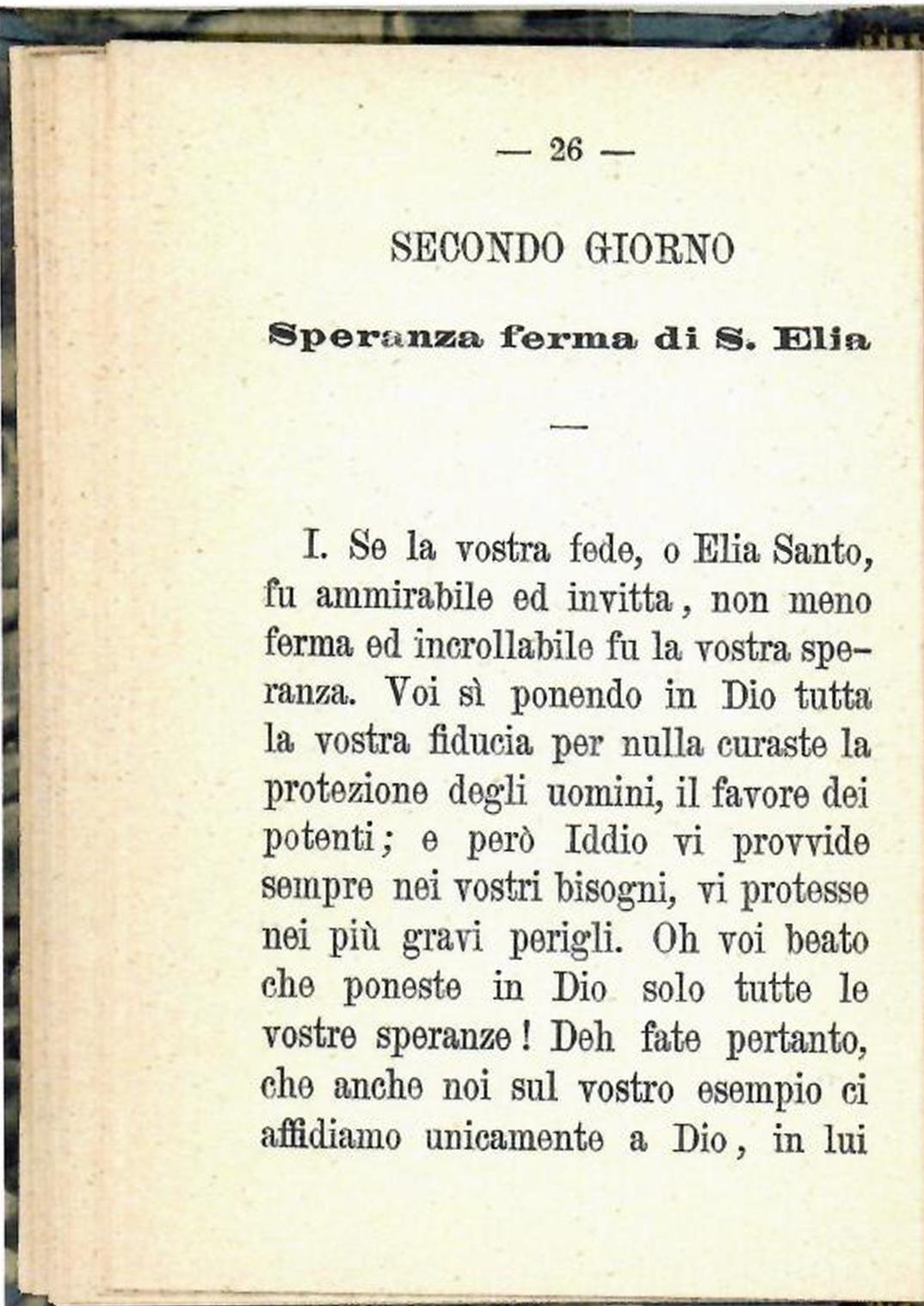 Vita del Santo Profeta Elia e Novena (pdf)