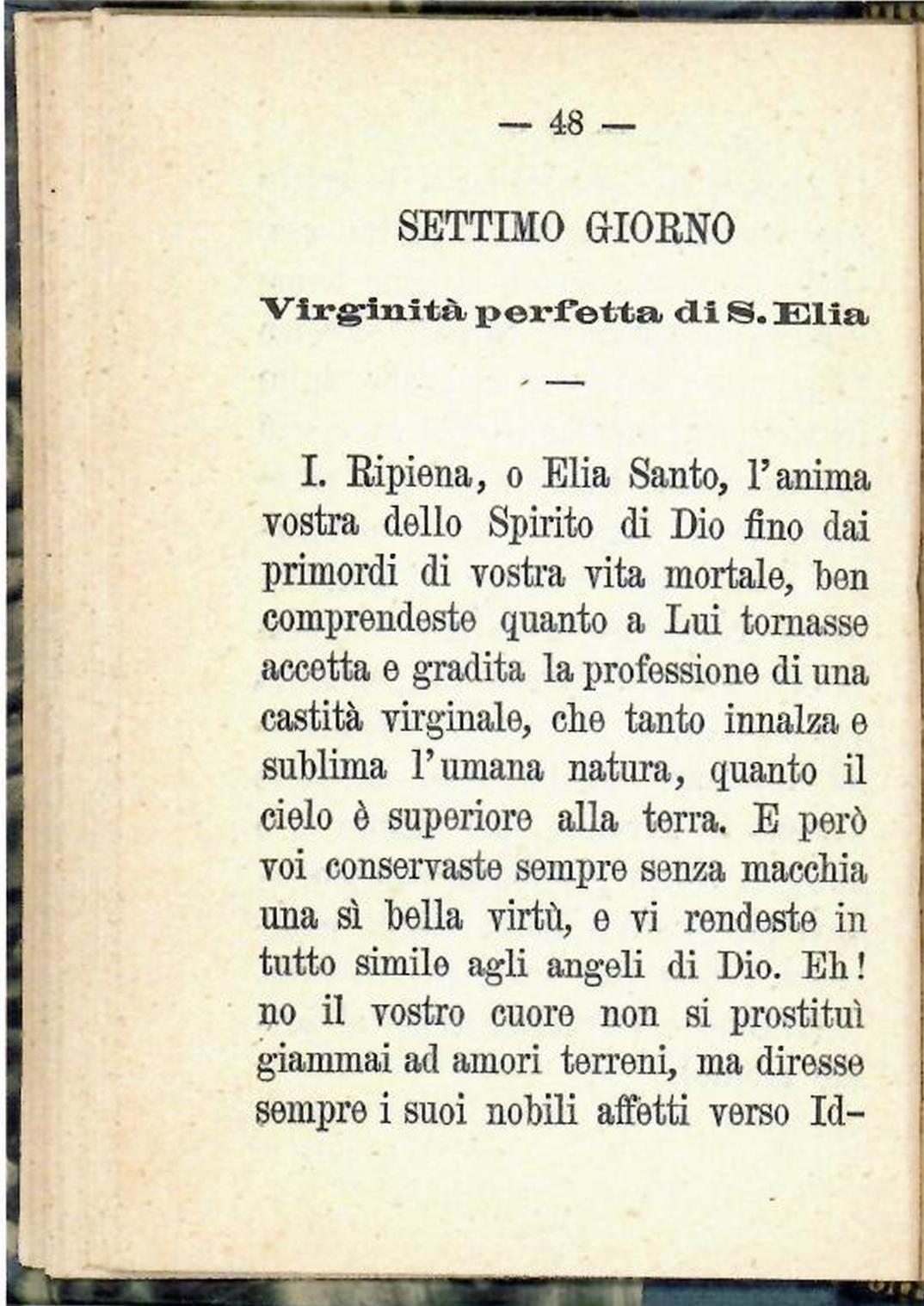 Vita del Santo Profeta Elia e Novena (pdf)