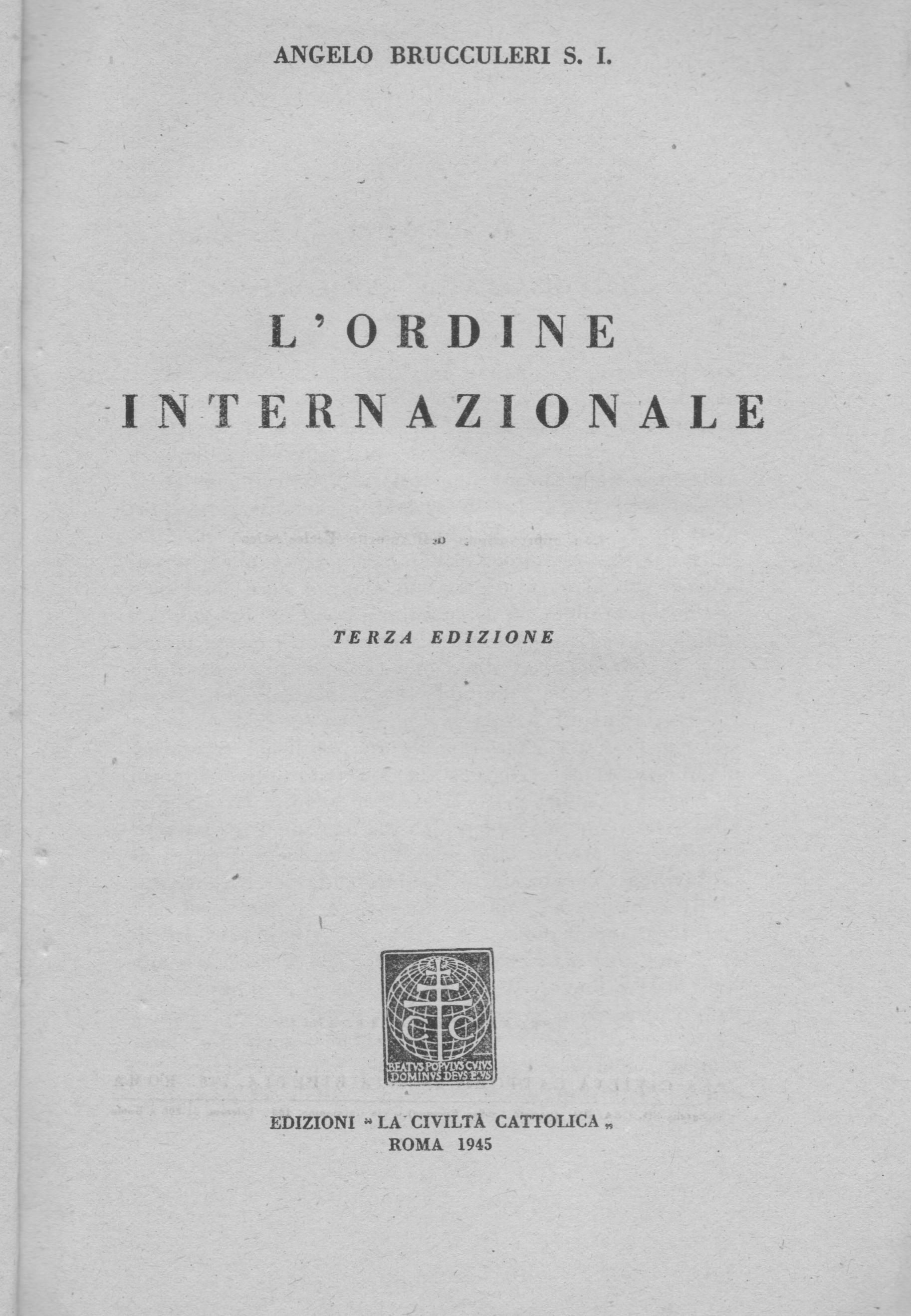 Ordine Internazionale