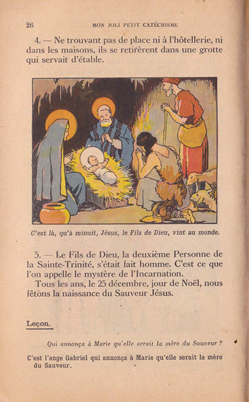 Mon Joli Petit Catéchisme - Catechismo Francese Illustrato