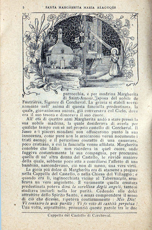 La vita illustrata di Santa Margherita Maria Alacoque