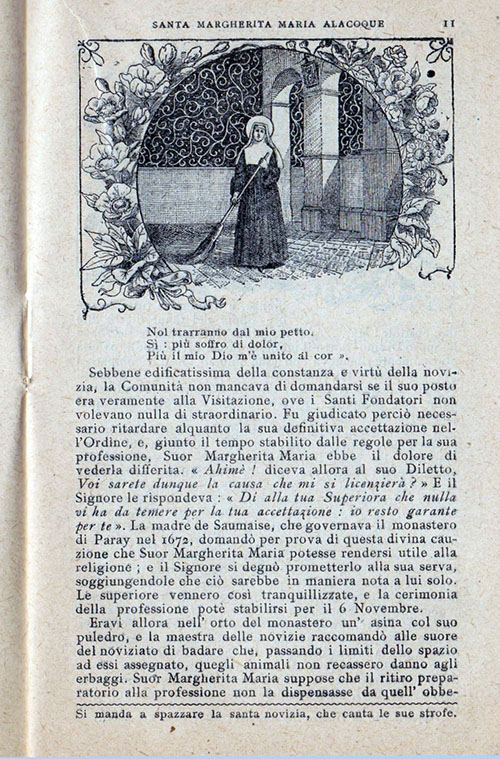 La vita illustrata di Santa Margherita Maria Alacoque