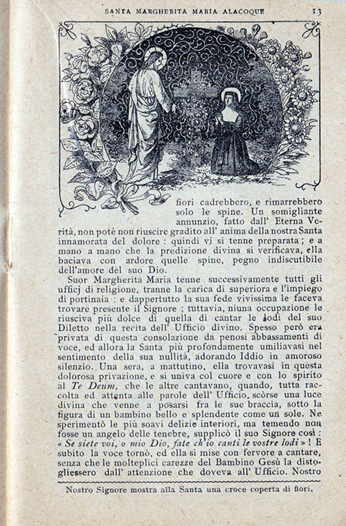 La vita illustrata di Santa Margherita Maria Alacoque