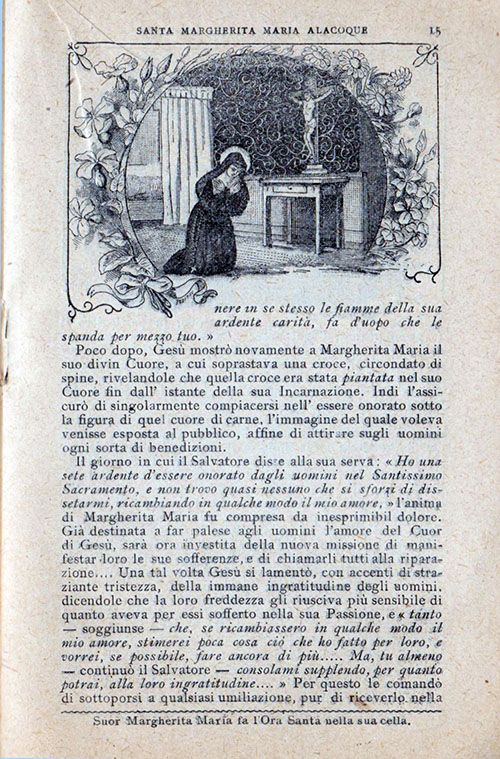 La vita illustrata di Santa Margherita Maria Alacoque