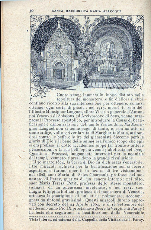 La vita illustrata di Santa Margherita Maria Alacoque