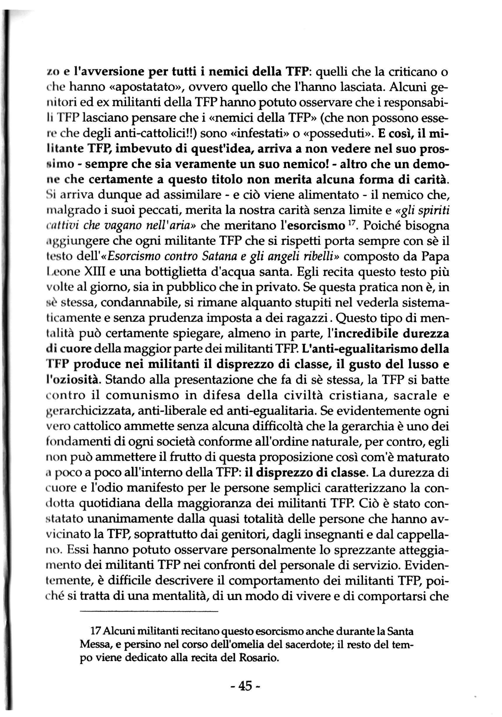 TFP Associazione O Setta