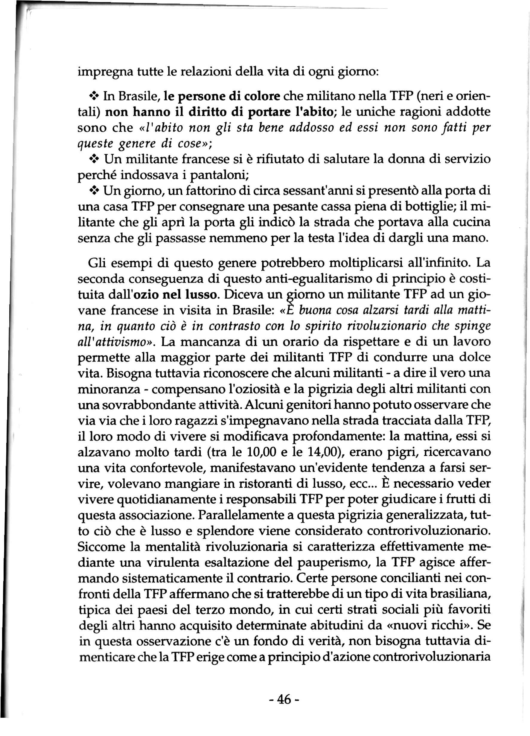 TFP Associazione O Setta