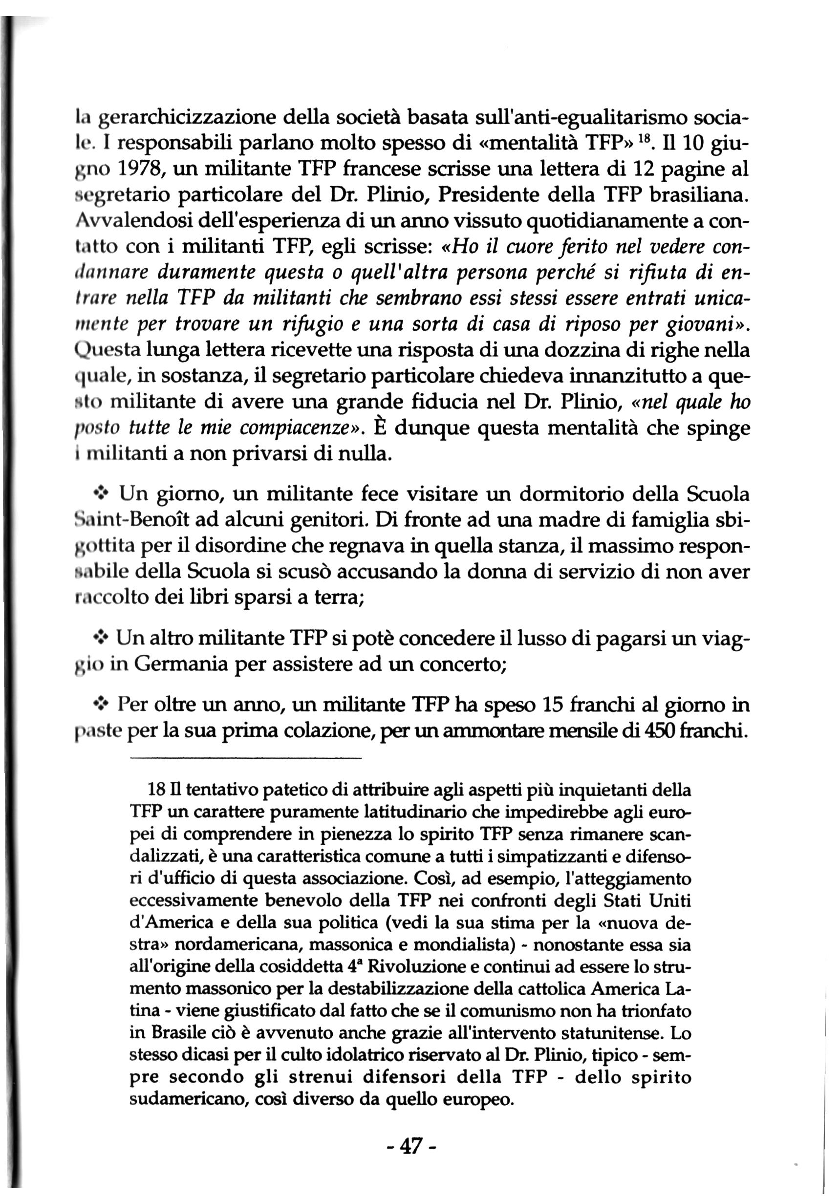 TFP Associazione O Setta