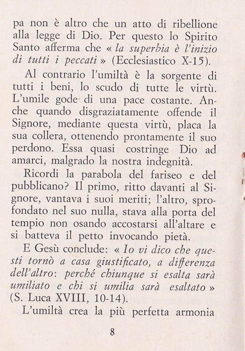 Le vere ricchezze della vita: L’Umiltà