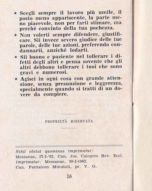 Le vere ricchezze della vita: L’Umiltà