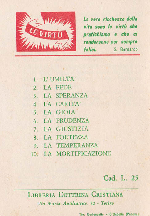 Le vere ricchezze della vita: L’Umiltà