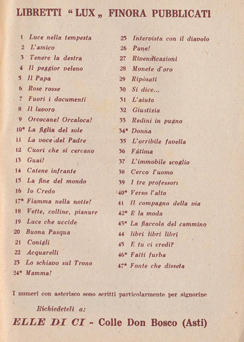 Verso l’Alto. La grande Crociata delle giovani donne