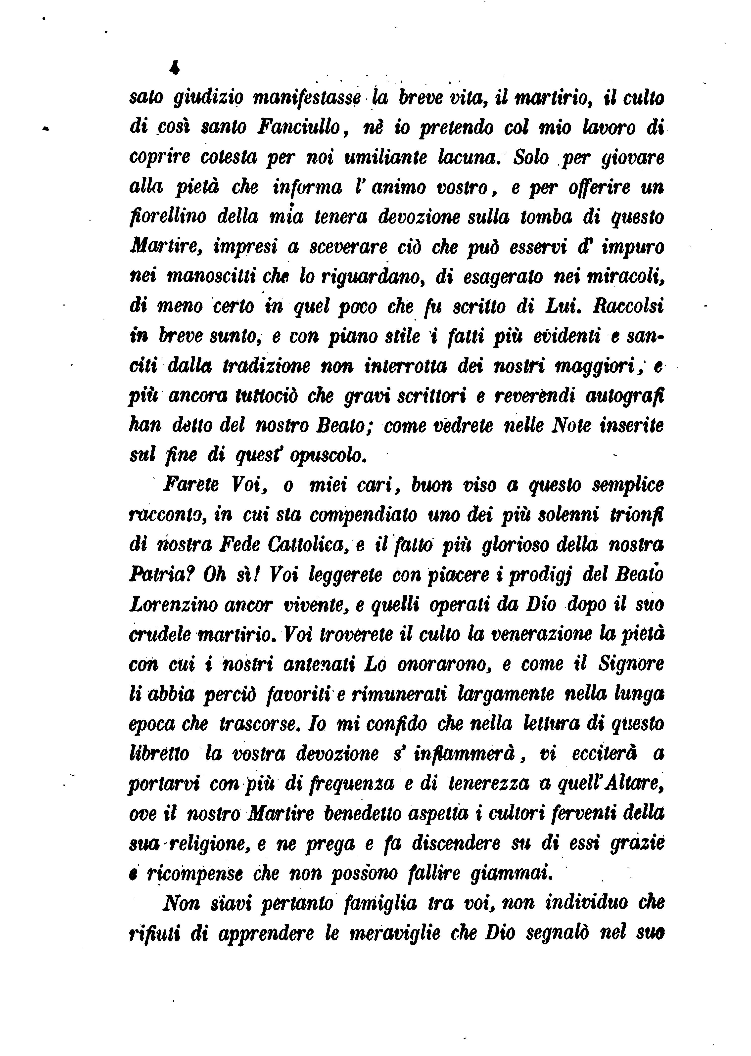 Vita, Martirio e Miracoli del Beato Lorenzino di Valrovina (Marostica)