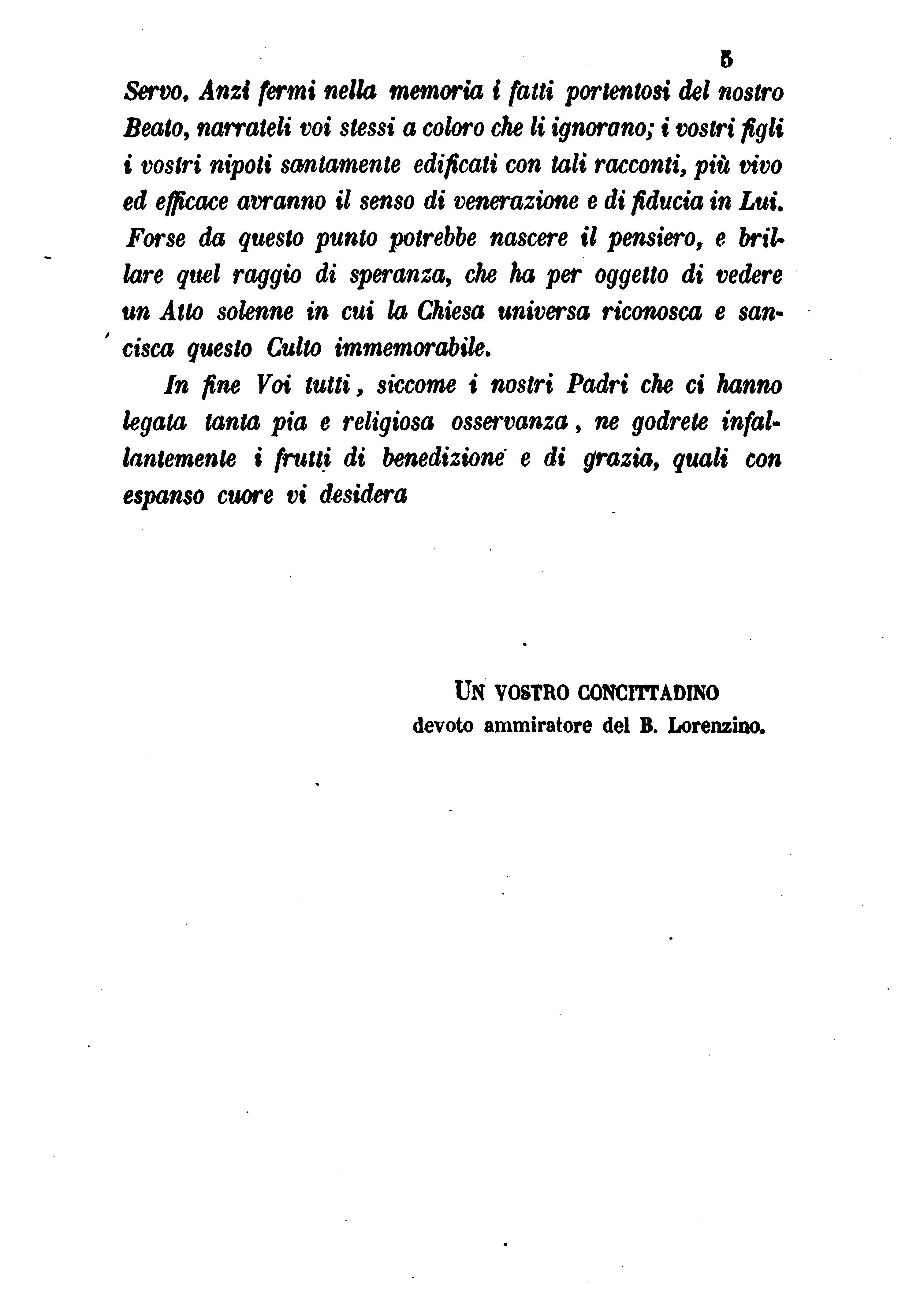 Vita, Martirio e Miracoli del Beato Lorenzino di Valrovina (Marostica)