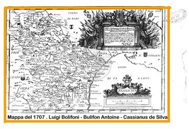 Mappa intera del 1707 di Cassianus da Silva