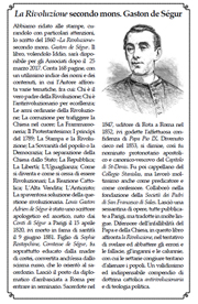 La Rivoluzione secondo mons. Gaston de Ségur