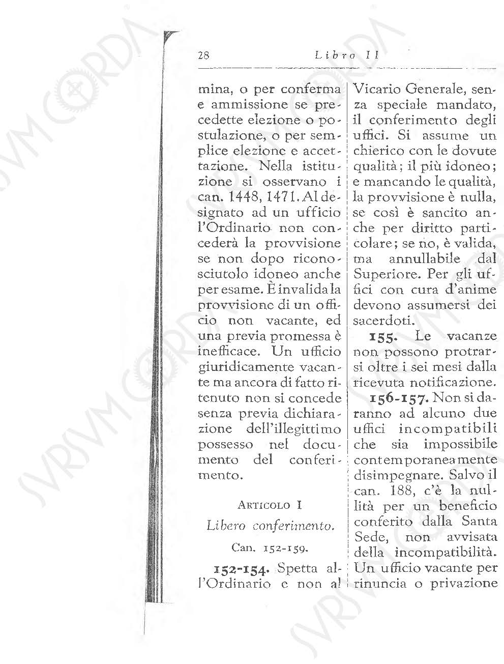 Codice di Diritto Canonico 1917 in Italiano