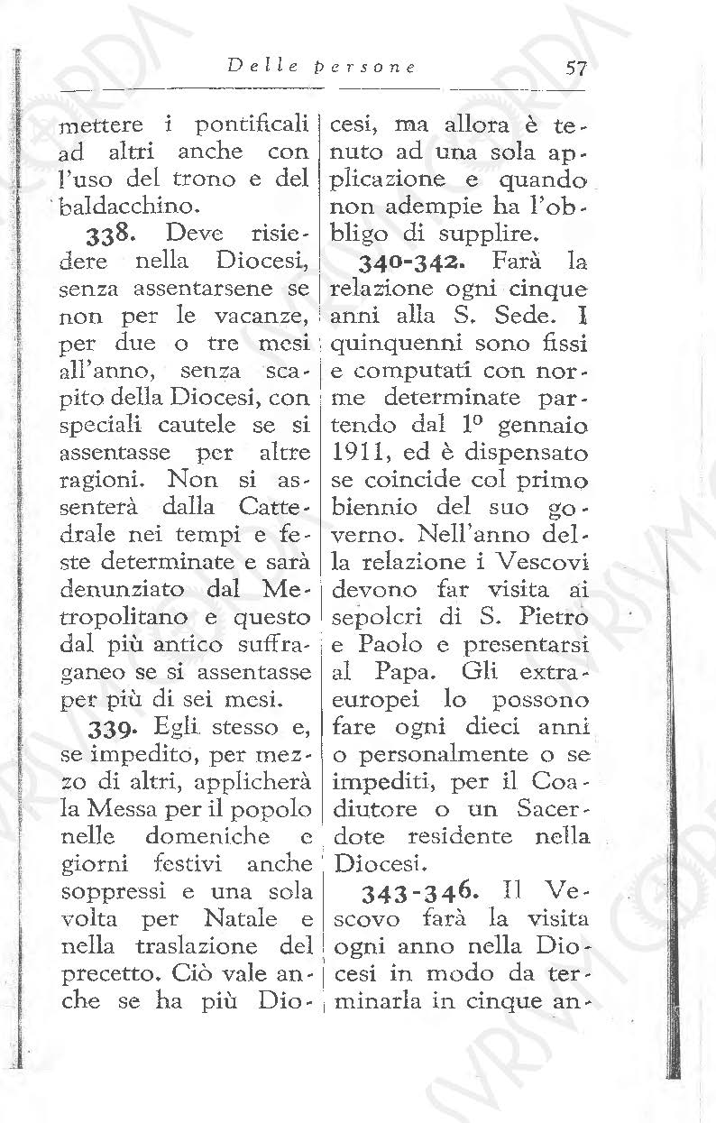 Codice di Diritto Canonico 1917 in Italiano