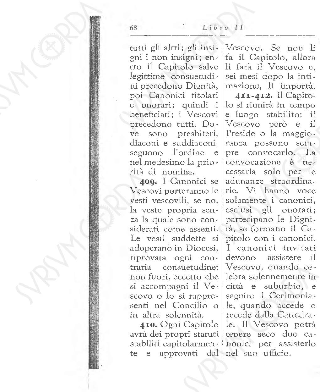 Codice di Diritto Canonico 1917 in Italiano