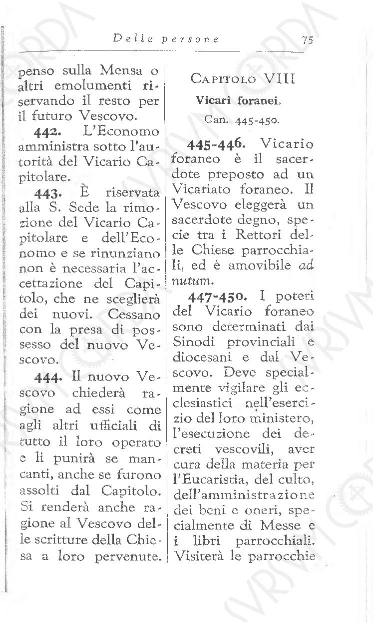 Codice di Diritto Canonico 1917 in Italiano