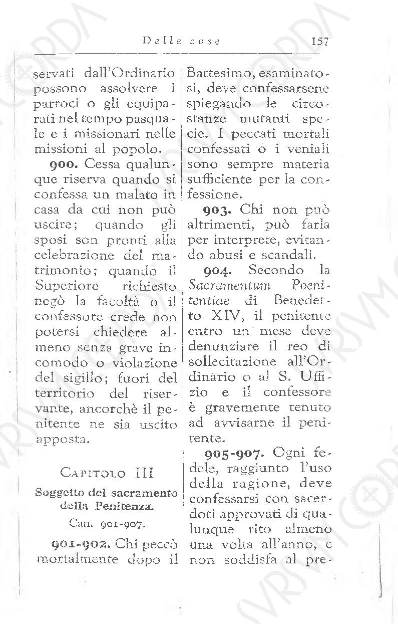 Codice di Diritto Canonico 1917 in Italiano