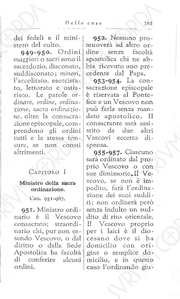 Codice di Diritto Canonico 1917 in Italiano